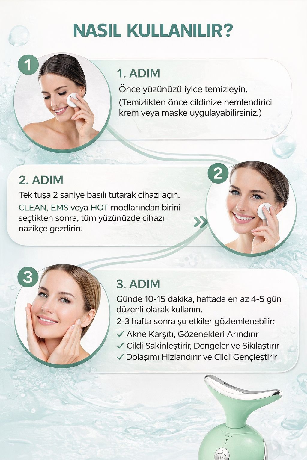 Aurevo Yüz Güzellik Cihazı